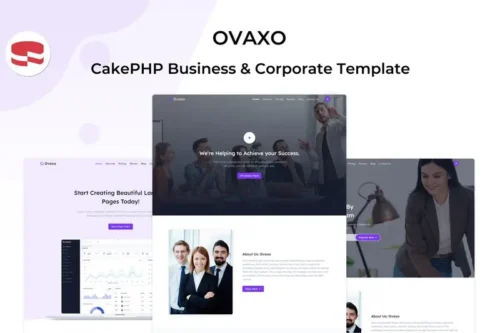 Mua Ovaxo - CakePHP Business & Corporate Template giá rẻ