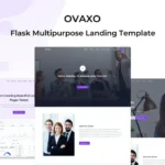 Ovaxo – Flask Multipurpose Business Template