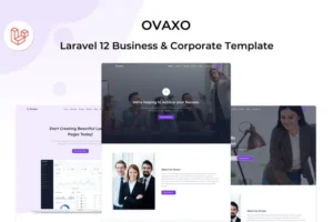 Mua Ovaxo - Laravel 12 Business & Corporate Template giá rẻ