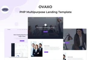 Mua Ovaxo - PHP Multipurpose Landing Template giá rẻ