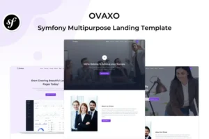 Mua Ovaxo - Symfony Business & Corporate Template giá rẻ