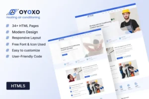 Mua Oyoxo - Heating Air-conditioning Services Template giá rẻ