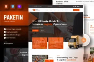 Mua Paketin - Cargo and Logistics HTML Template giá rẻ