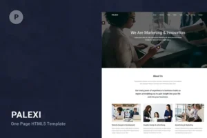 Mua Palexi - One Page HTML5 Template giá rẻ