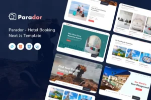 Mua Parador - Hotel Booking Next Js Template giá rẻ