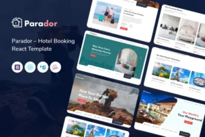 Mua Parador - Hotel Booking React Template giá rẻ