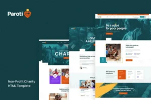 Mua Paroti - Non Profit Charity HTML Template giá rẻ