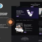 Partnership – Finance & Consultant HTML Template