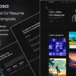 Partosa – Personal Portfolio Template