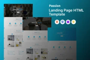 Mua Passion - Material Design Agency HTML Template giá rẻ