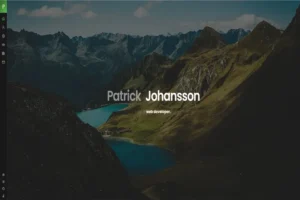 Mua Patrick - Tailwind CSS Personal Portfolio Template giá rẻ