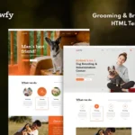 Pawfy – Dog Grooming & Breeding HTML Template