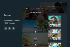 Mua Paxton - Photography Portfolio Template giá rẻ