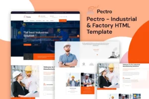 Mua Pectro - Industrial & Factory HTML Template giá rẻ