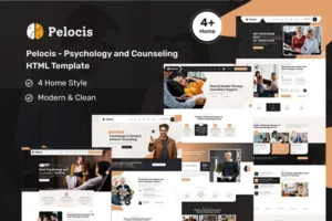 Mua Pelocis – Psychology & Counseling HTML Template giá rẻ