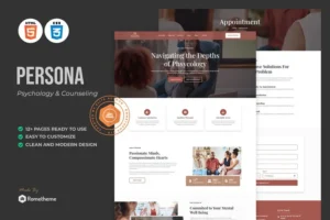 Mua Persona - Psychology & Counseling HTML Template giá rẻ