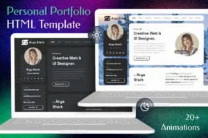 Mua Personal Portfolio CV Resume HTML Template - Arya giá rẻ