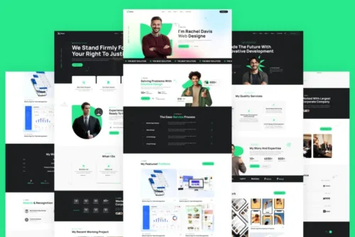 Mua Personal Portfolio HTML Template giá rẻ