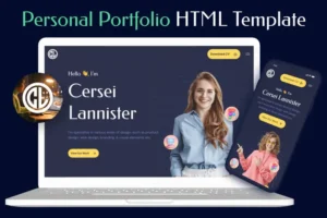 Mua Personal Portfolio HTML Template - Cersei Lanniste giá rẻ