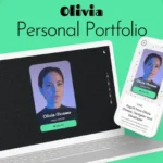 Personal Portfolio HTML Template – Olivia