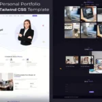 Personal Portfolio Tailwind CSS Template – Borox