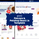 Petpal – Pet Care and Pet Shop React Js Template