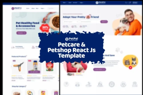 Mua Petpal - Pet Care and Pet Shop React Js Template giá rẻ