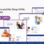 Petpal – Pet Care and Pet Shop Template