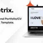 Petrix – Personal Portfolio/CV HTML Template