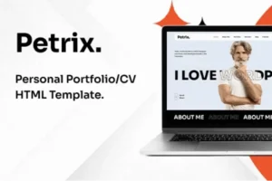 Mua Petrix - Personal Portfolio/CV HTML Template giá rẻ
