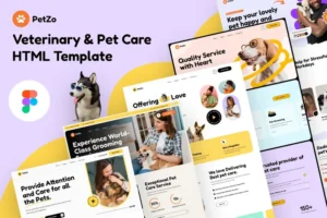 Mua PetZo - Veterinary & Pet Care HTML Template giá rẻ