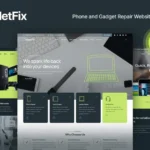 Phone and Gadget Repair Service Bootstrap Template