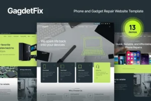 Mua Phone and Gadget Repair Service Bootstrap Template giá rẻ