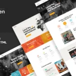 Pifoxen – Non Profit Charity HTML Template