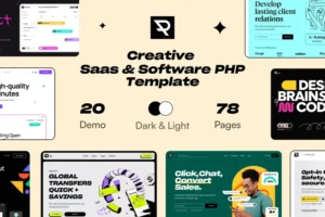Mua Piku - Creative Saas & Software PHP Template giá rẻ