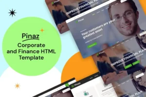 Mua Pinaz - Corporate and Finance HTML Template giá rẻ