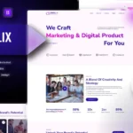 Pixelix – Digital Startup Agency HTML Template