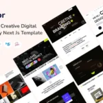 Pixor – Creative Digital Agency Next Js Template