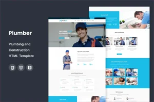 Mua Plumber - Plumbing and Construction HTML Template giá rẻ