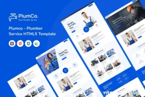 Mua Plumco - Plumber Service HTML5 Template giá rẻ