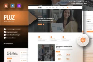Mua Pluz - Accounting Firm HTML Template giá rẻ