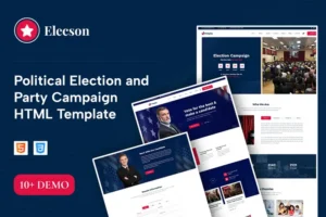 Mua Political & Election Campaign HTML Template giá rẻ