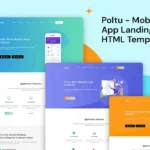 Poltu – Mobile App Landing HTML Template