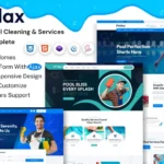 Poolax – Pool Cleaning & Services HTML Template