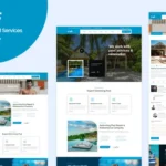 Pools-Swimming Pool Services HTML Template