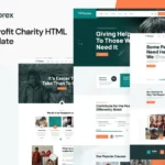 Poorex – Nonprofit Charity HTML Template