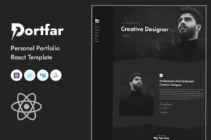 Mua Portfar - Personal Portfolio React Template giá rẻ