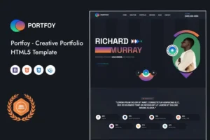 Mua Portfoy - Creative Portfolio HTML5 Template giá rẻ