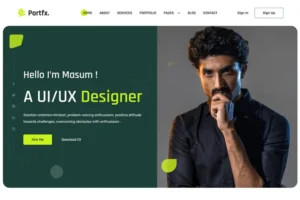 Mua Portfx - Personal Portfolio HTML Template giá rẻ