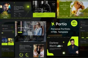 Mua Portio | Personal Portfolio Resume Template giá rẻ